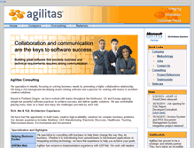Tablet Screenshot of agilitas.com