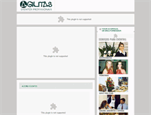Tablet Screenshot of agilitas.com.br